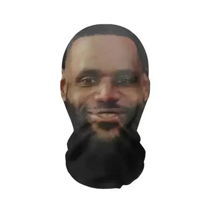 Masque facial complet drôle imprimé en 3D