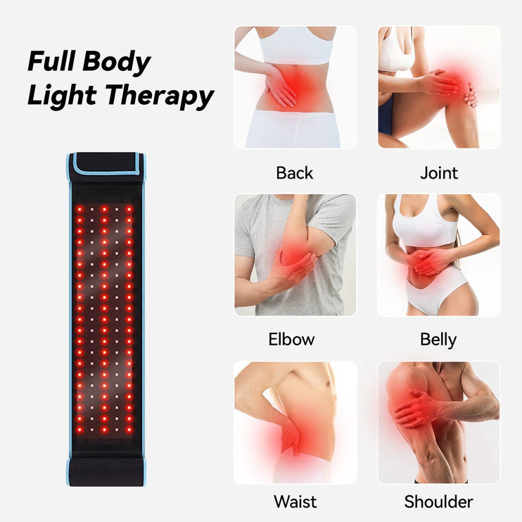 Infrared therapy belt